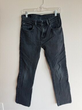 Levi’s 511 Slim Fit Jeans 28x28 Faded Black Charcoal Wash Denim